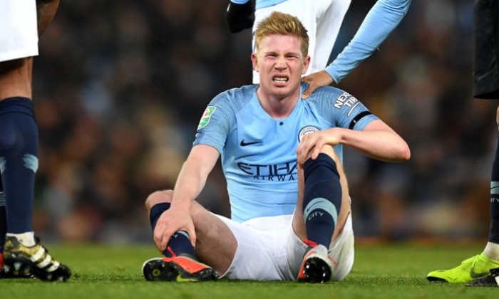 De Bruyne accidentare