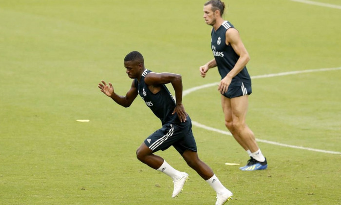 Vinicius si Bale antrenament