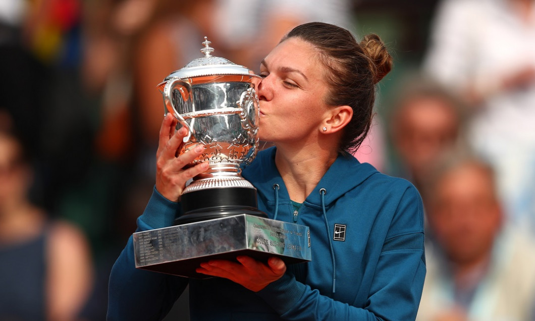 Simona Halep trofeu Grand Slam