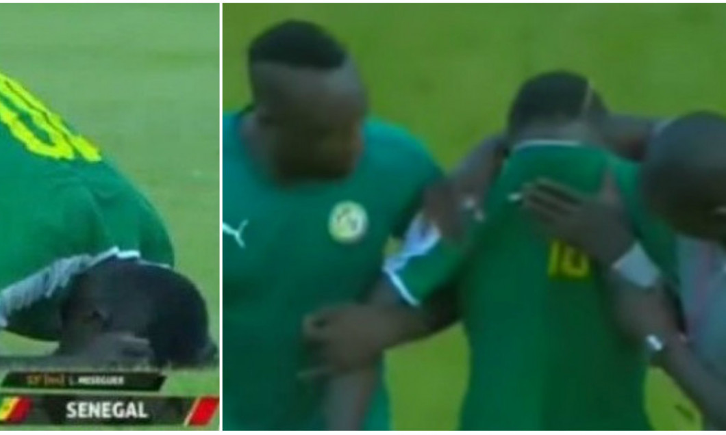 Sadio Mane in lacrimi dupa victoria Senegalului
