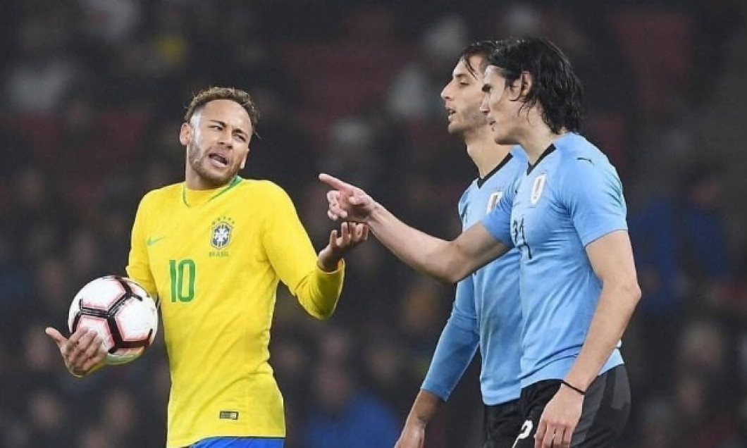 Neymar si Cavani, moment tensionat