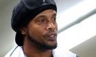 FOOTBALL : Ronaldinho assiste a un match du Championnat de Russie - Grozny - 16/07/2017