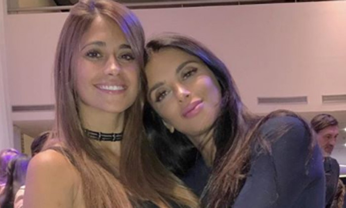 Antonela Roccuzzo y Daniella Semaan