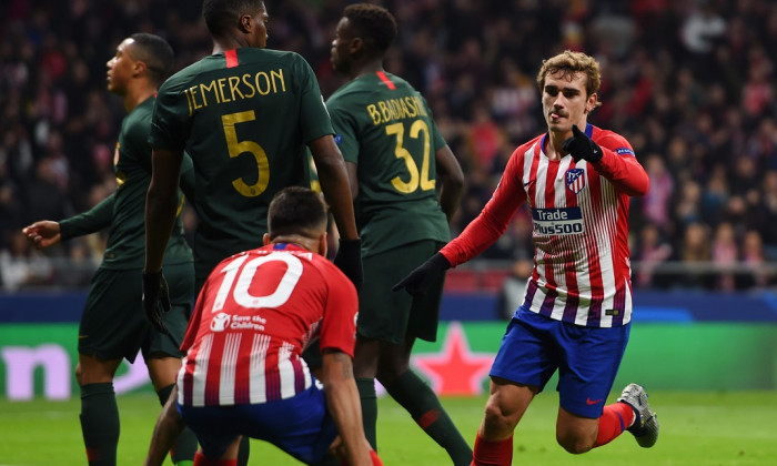 Antoine Griezmann gol Atletico Madrid UEFA Champions League dribling Angel Correa