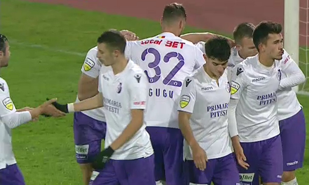 FC Arges gol cu Clinceni