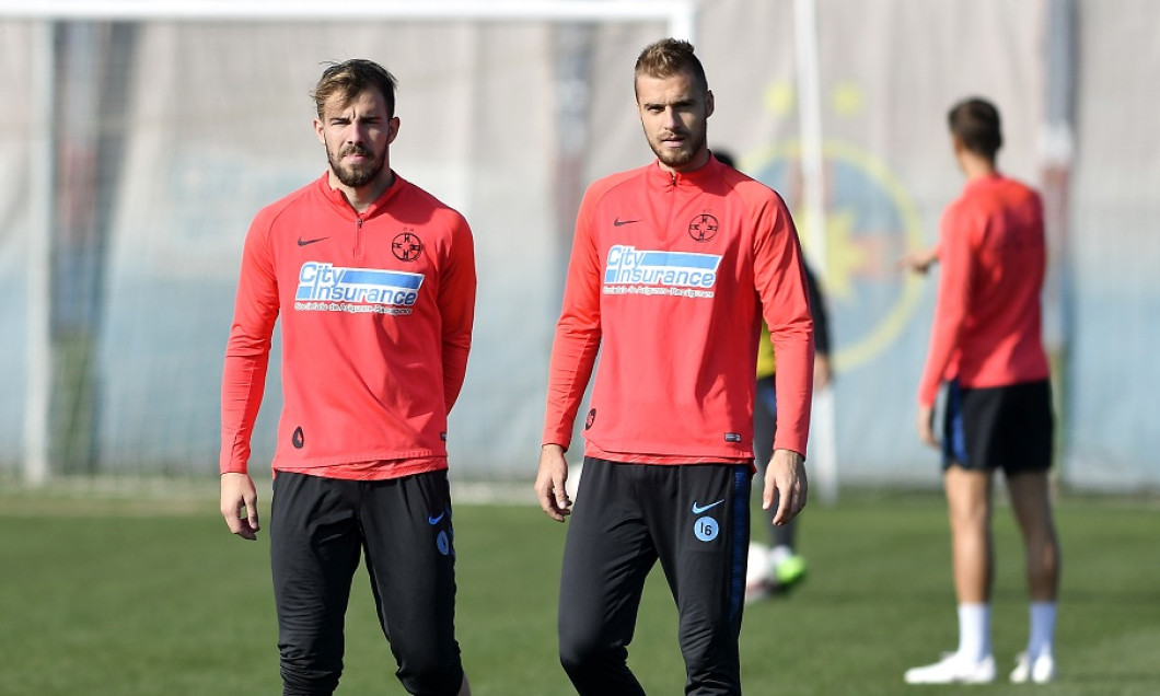 FOTBAL:ANTRENAMENT FCSB INAINTEA MECIULUI CU DINAMO (10.11.2018)