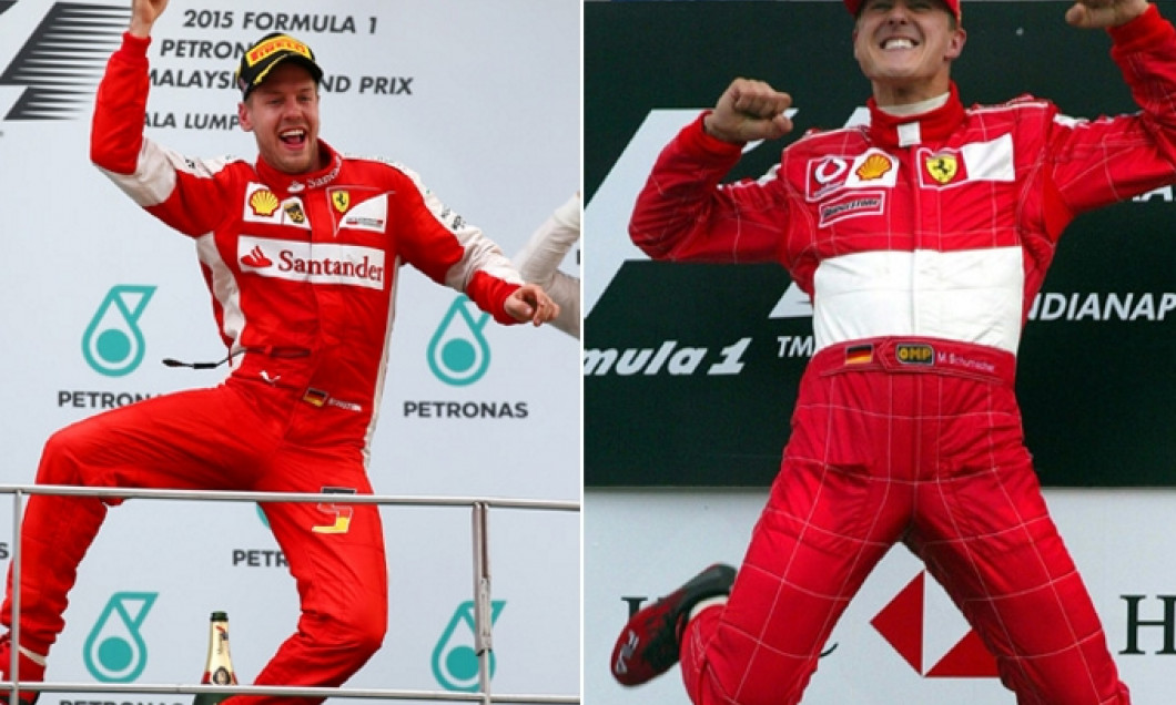 sebastian vettel michael schumacher