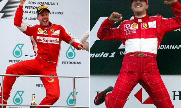 sebastian vettel michael schumacher