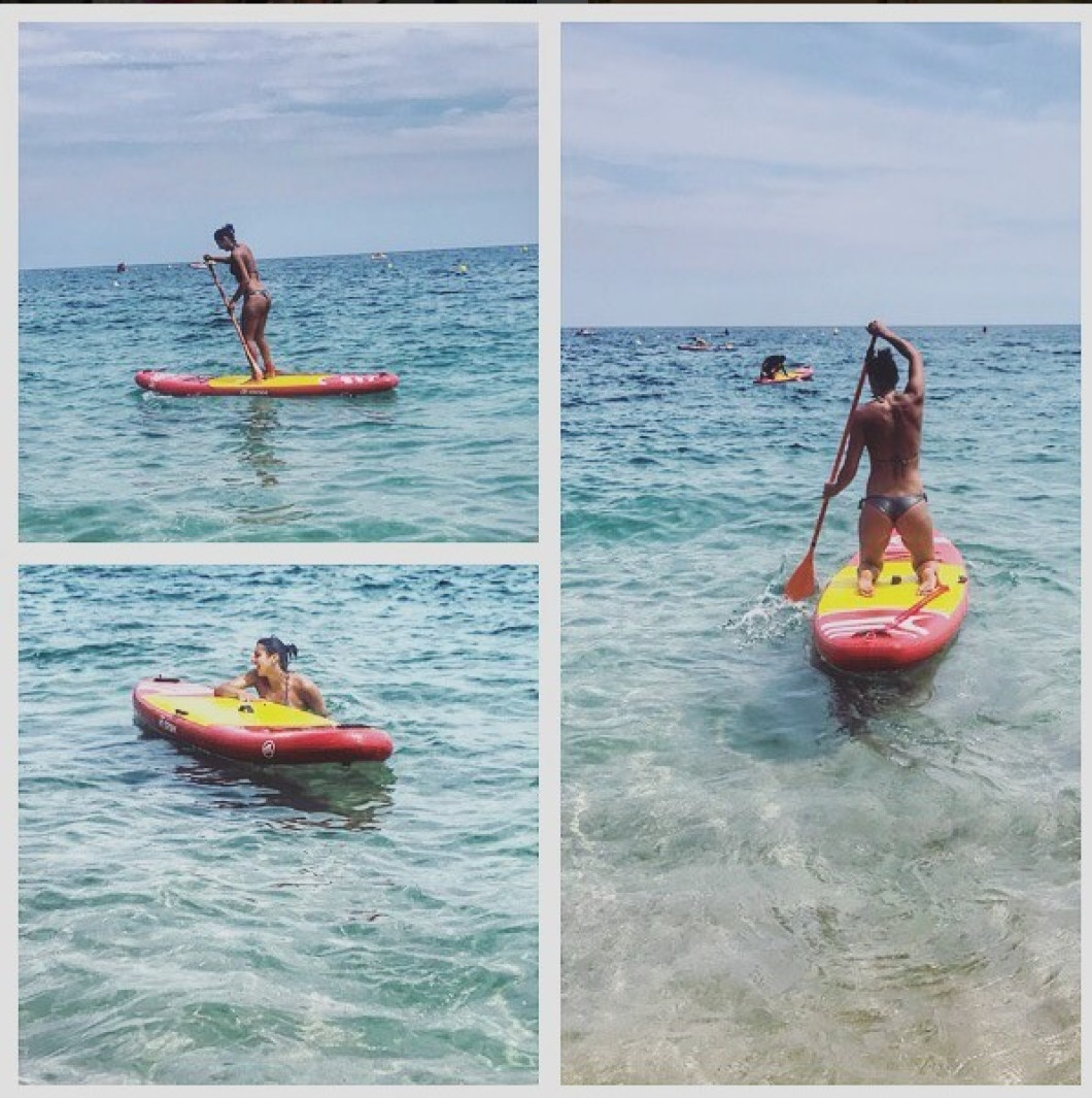 Denisa Dedu este o mare iubitoare a sezonului cald