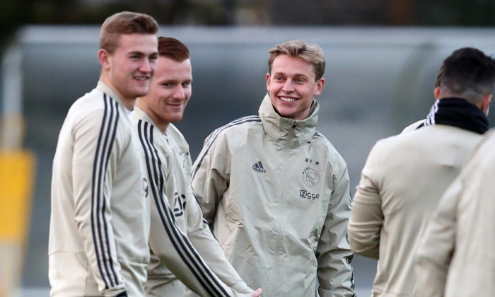 Ajax Training Session and Press Conference