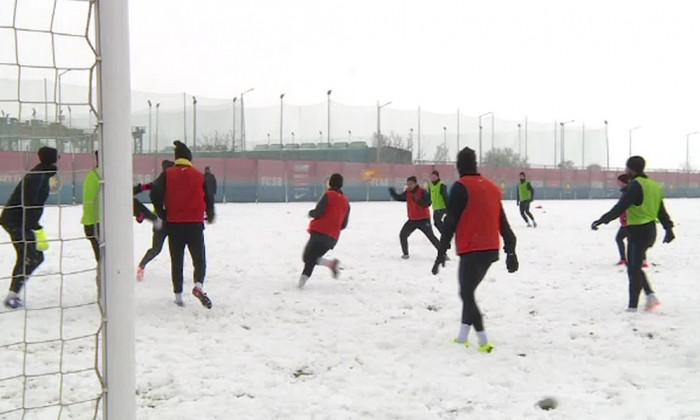 antrenament fcsb pe zapada