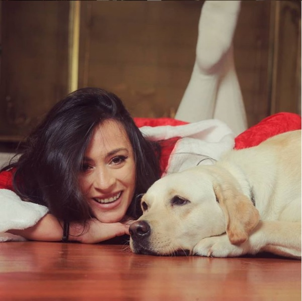 catalina ponor si cainele ei