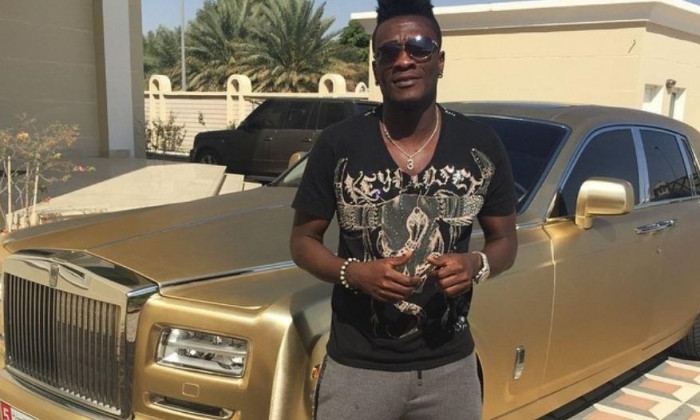 Asamoah Gyan falit