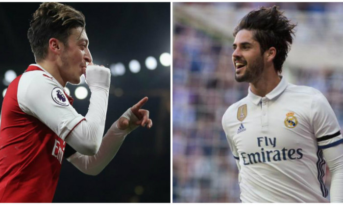 colaj ozil isco