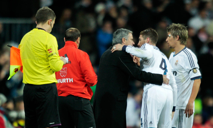 Jose Mourinho - Real Madrid CF v Club Atletico de Madrid - La Liga