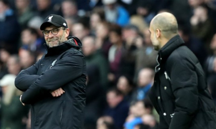 Jurgen Klopp si Pep Guardiola