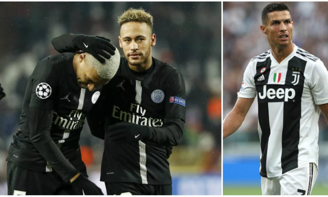 Neymar Mbappe si Ronaldo