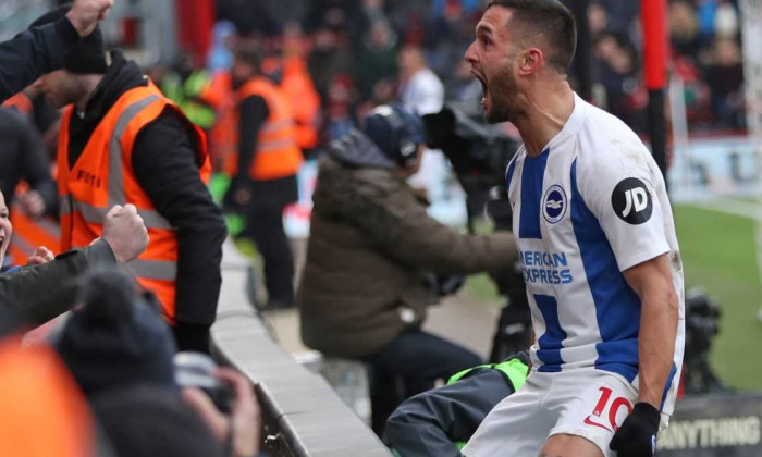 Florin Andone gol in Cupa Angliei