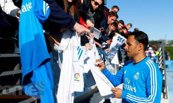 Keylor Navas antrenament