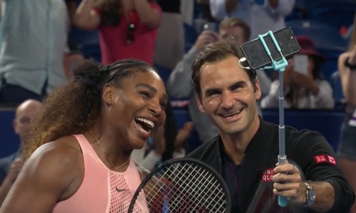 federer serena