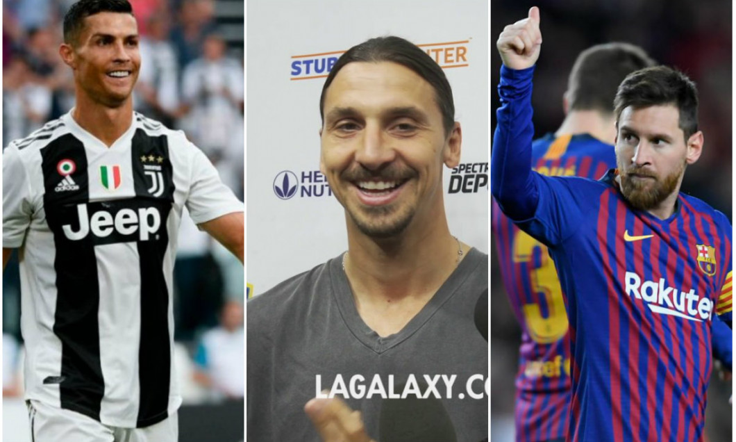 Ronaldo Zlatan si Messi