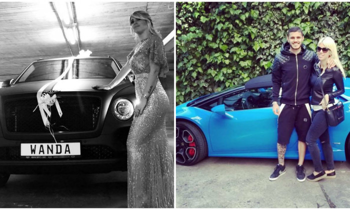 Wanda Nara si Icardi Bentley