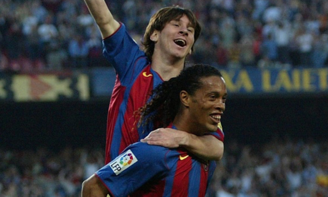 messi ronaldinho