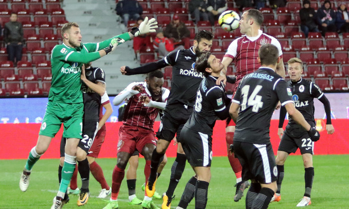 FOTBAL: CFR 1907 CLUJ - GAZ METAN MEDIAS, LIGA 1 BETANO (29.10.2