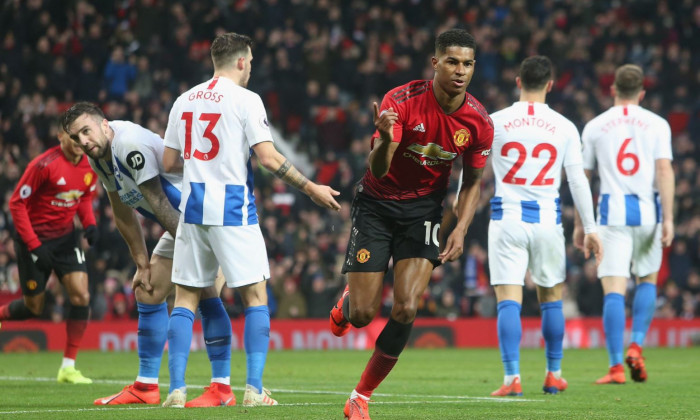 marcus rashford united brighton