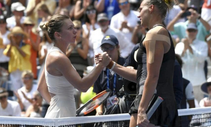 Halep și Kanepi la US Open 2018