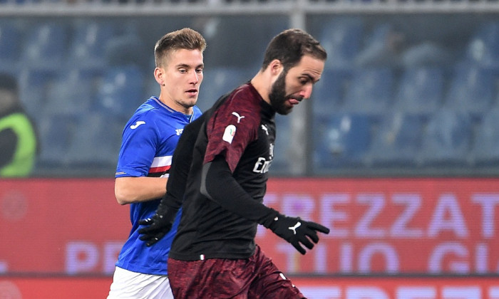 UC Sampdoria v AC Milan - Coppa Italia