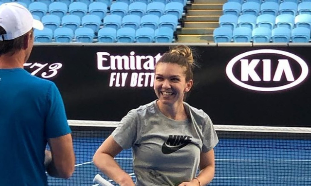 Darren Cahill Simona Halep