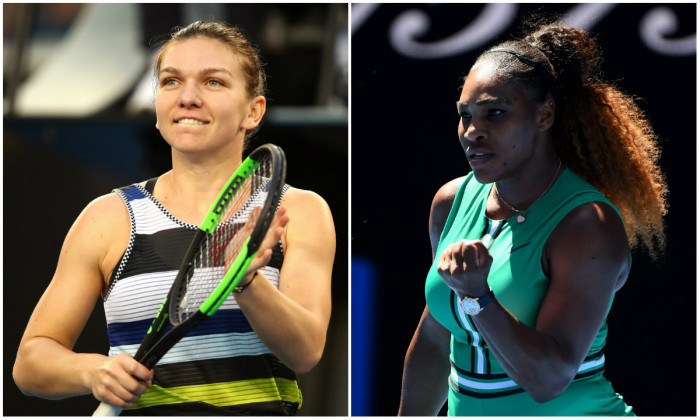 Halep si Serena, la AO 2019