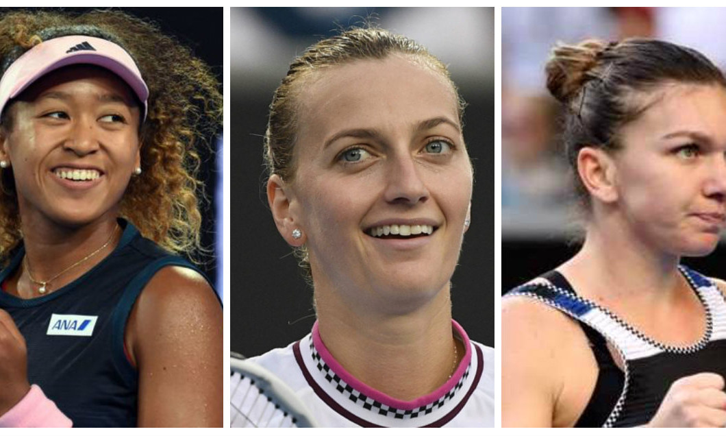 osaka, kvitova, halep