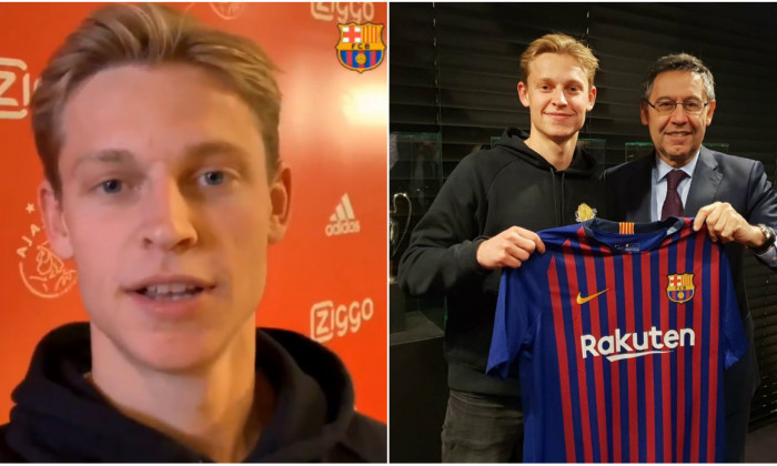 De Jong mesaj pentru FC Barcelona