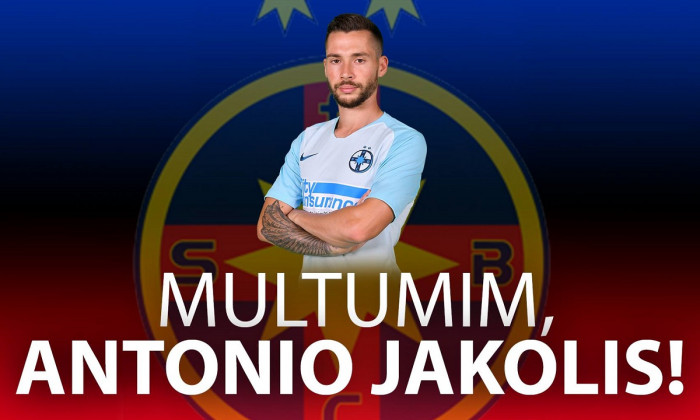 Antonio Jakolis despartire oficiala de FCSB