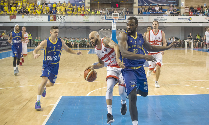 BASCHET MASCULIN:CSM CSU ORADEA-CSU SIBIU, SEMIFINALA, LIGA NATIONALA (25.05.2018)