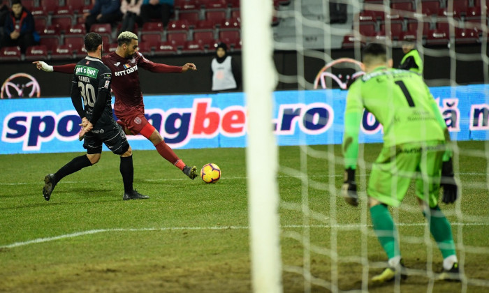 FOTBAL:CFR CLUJ-AFC HERMANNSTADT, LIGA 1 BETANO (2.02.2019)