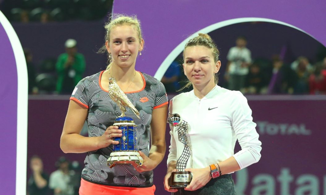 elise mertens simona halep doha qatar