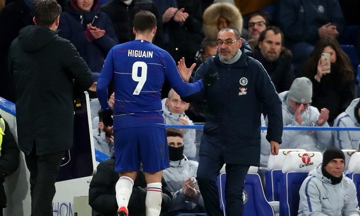 sarri higuain chelsea