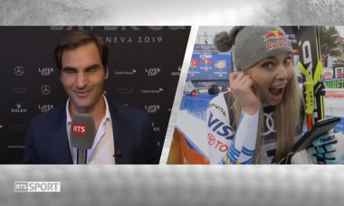 Federer si Vonn