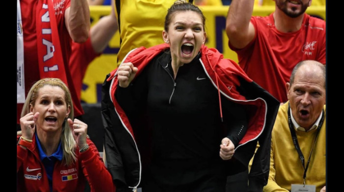 simona halep bucurie