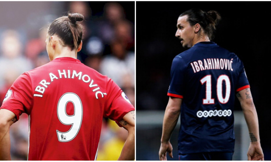 Zlatan Man United-PSG