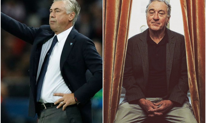 carlo ancelotti robet de niro