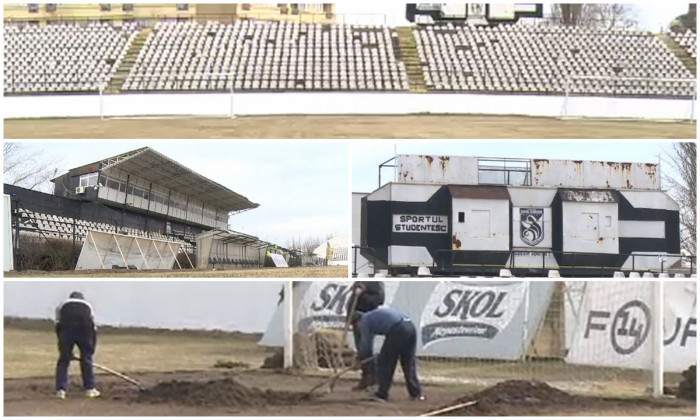 Stadion Regie pregatit pentru Rapid