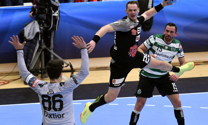 HANDBAL MASCULIN:DINAMO BUCURESTI-SPORTING LISABONA, LIGA CAMPIONILOR (28.02.2019)