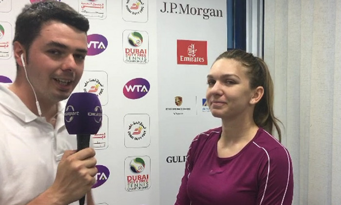 simona halep miniinterviu exclusiv