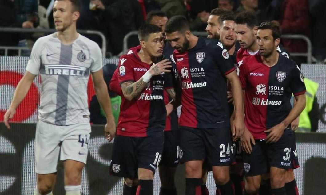 Cagliari a invins pe Inter, cu 2-1