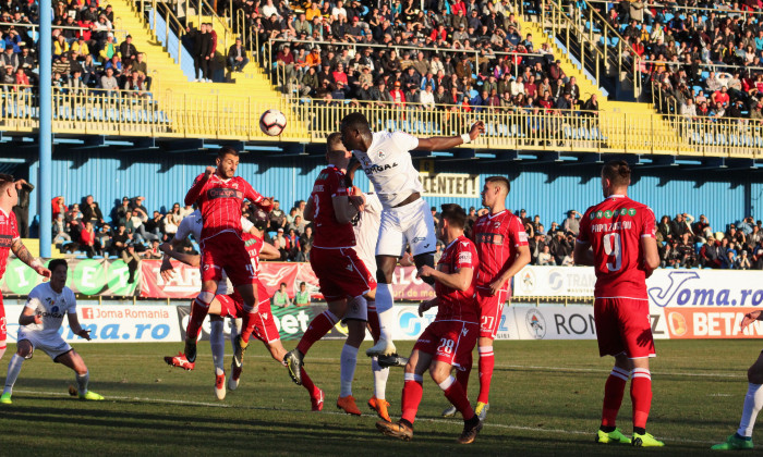 FOTBAL:GAZ METAN MEDIAS-DINAMO BUCURESTI, PLAY-OUT, LIGA 1 BETANO (17.03.2019)