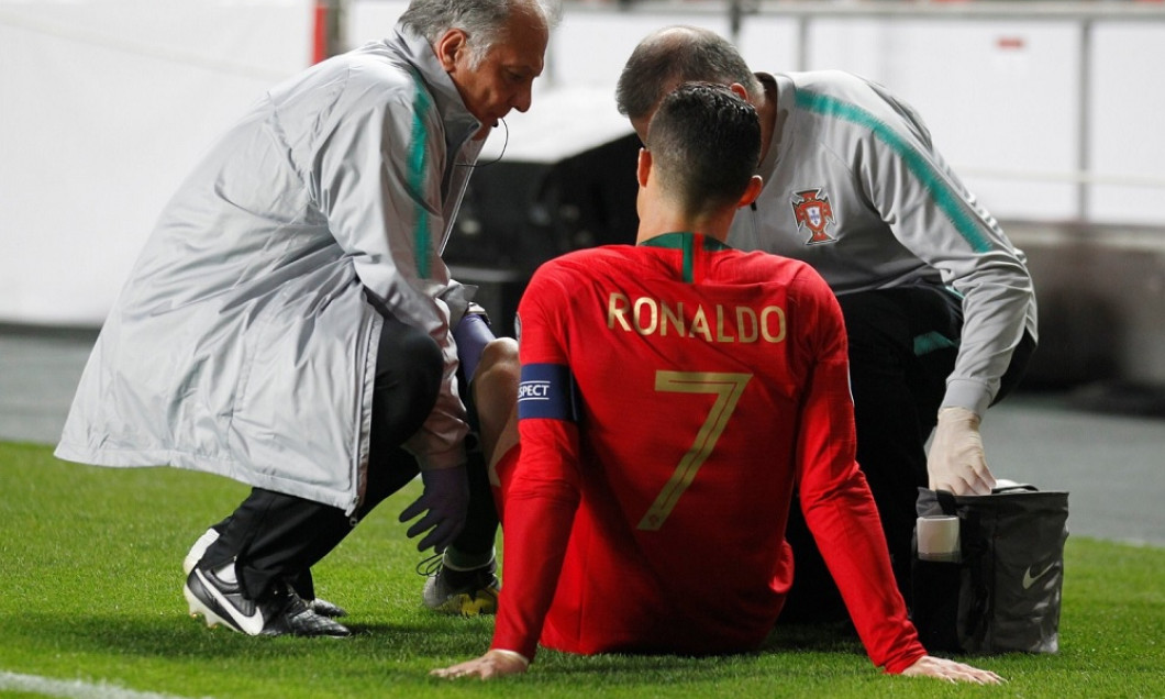 accidentare ronaldo